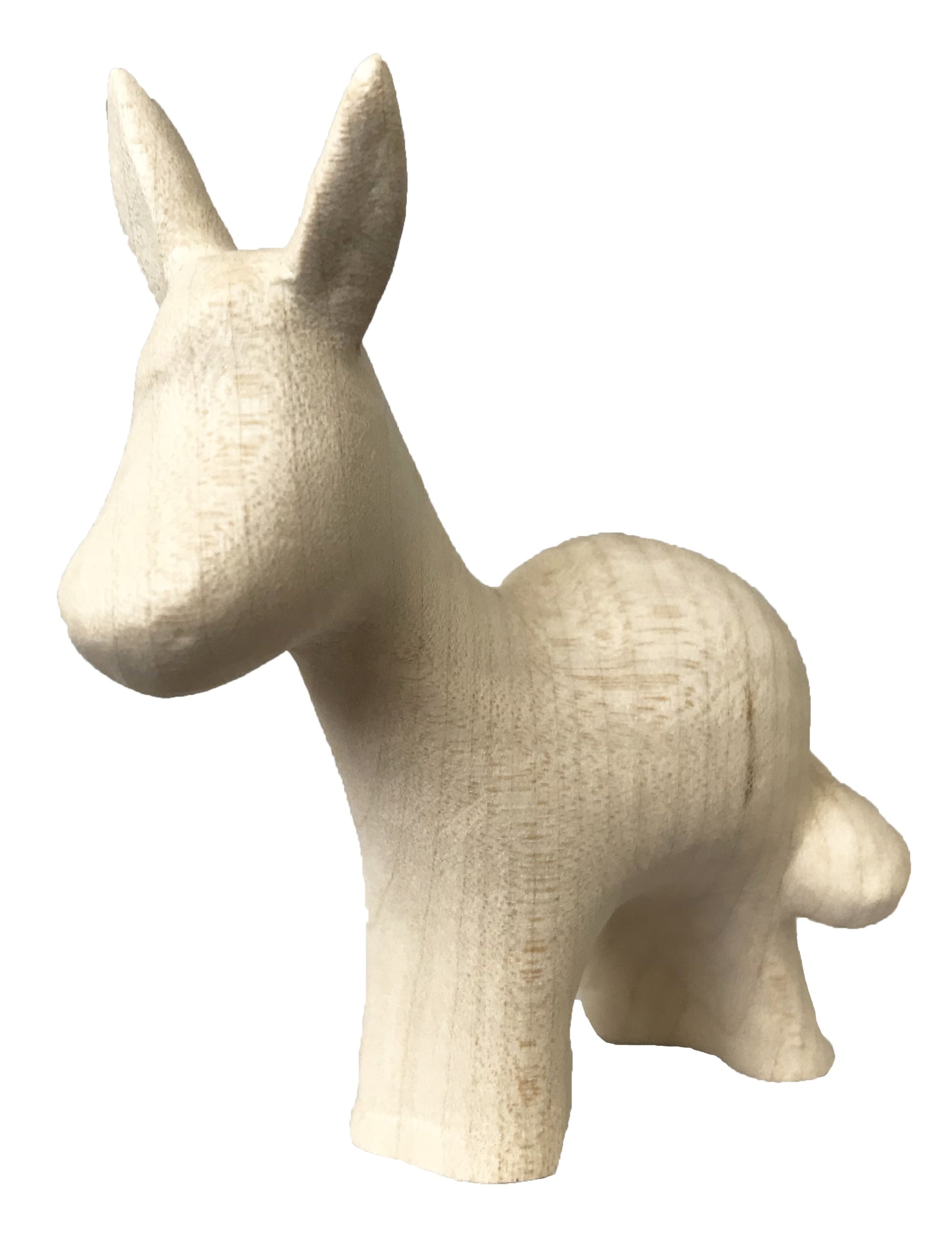 Âne en bois