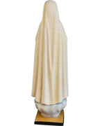 Madonna von Fatima aus Holz Handgeschnitzt - mit Ölfarben lasiert