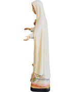 Madone de Fatima Sacré-Cœur en bois