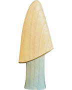 Madone stylisée en bois avec enfant
