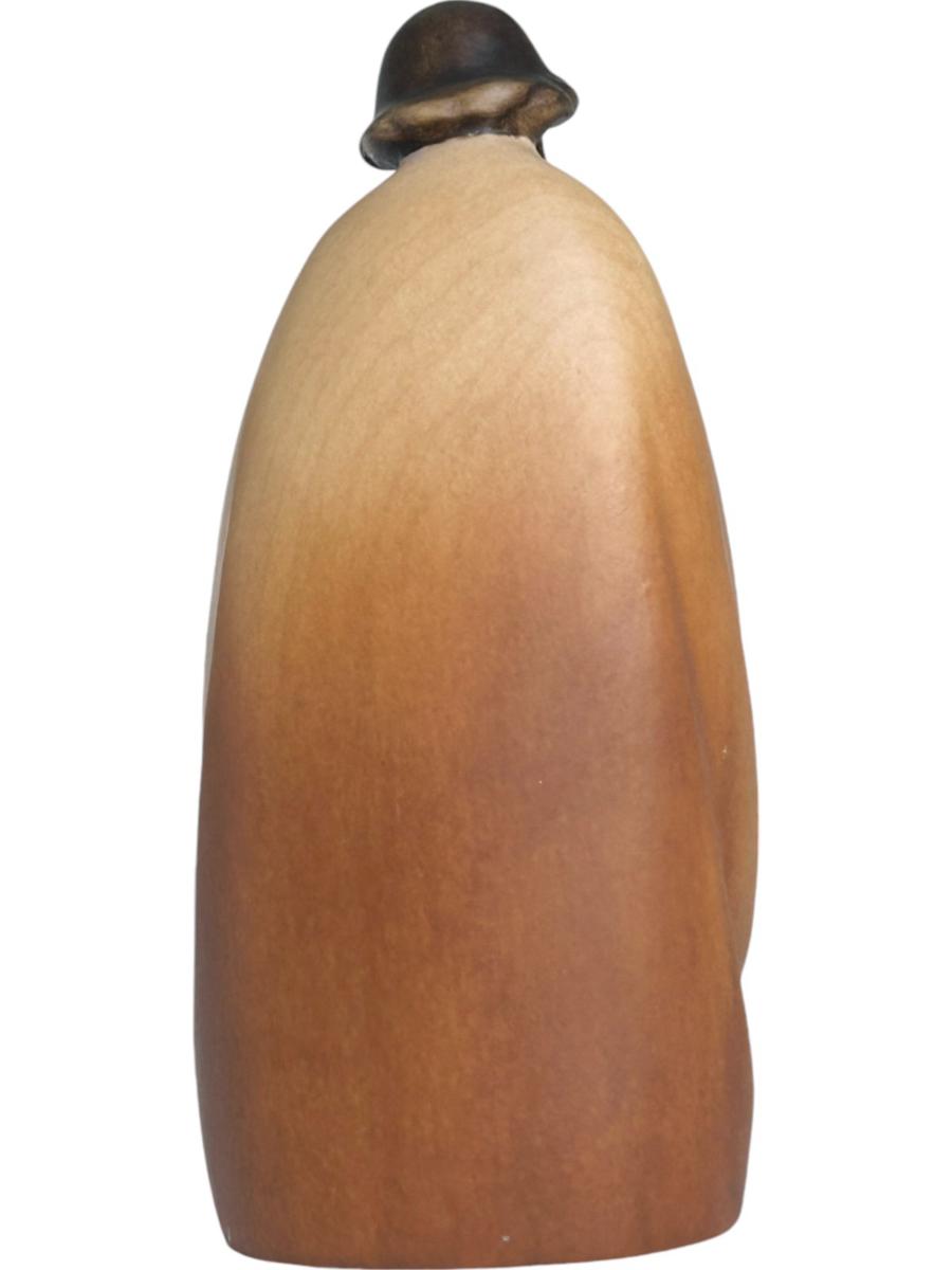 Moderne Hl. Familie aus Holz - mit Ölfarben lasiert