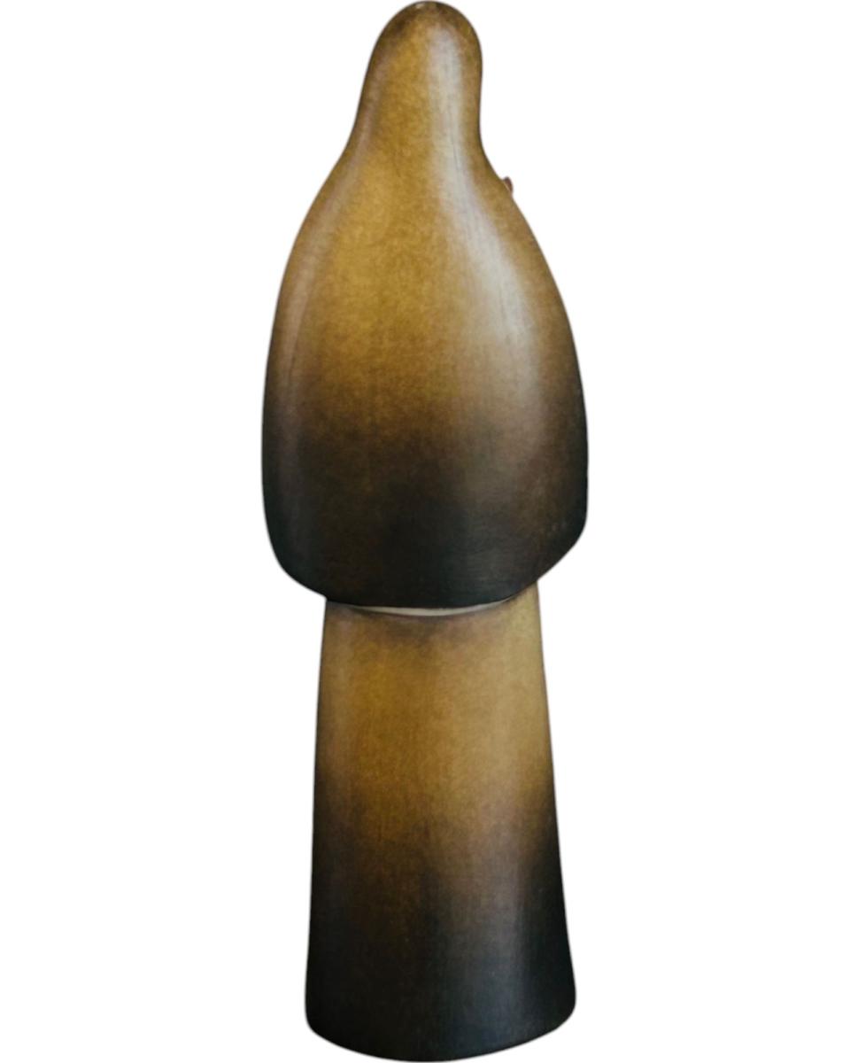 Heilige Rita der Cascia-Statue aus Holz - mit Ölfarben lasiert