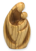 Madonna mit Kind aus Holz - mit Ölfarben lasiert