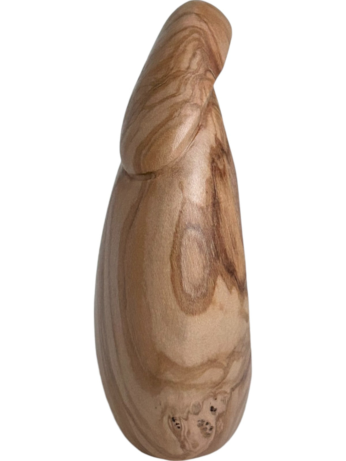 Madone avec Bernadette en bois