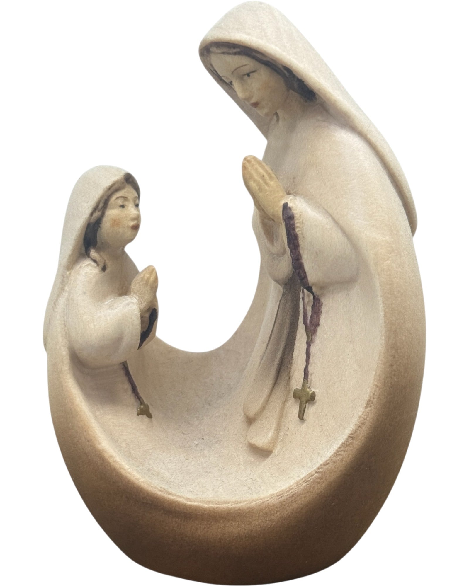 Madonna con Bernadette in stile moderno