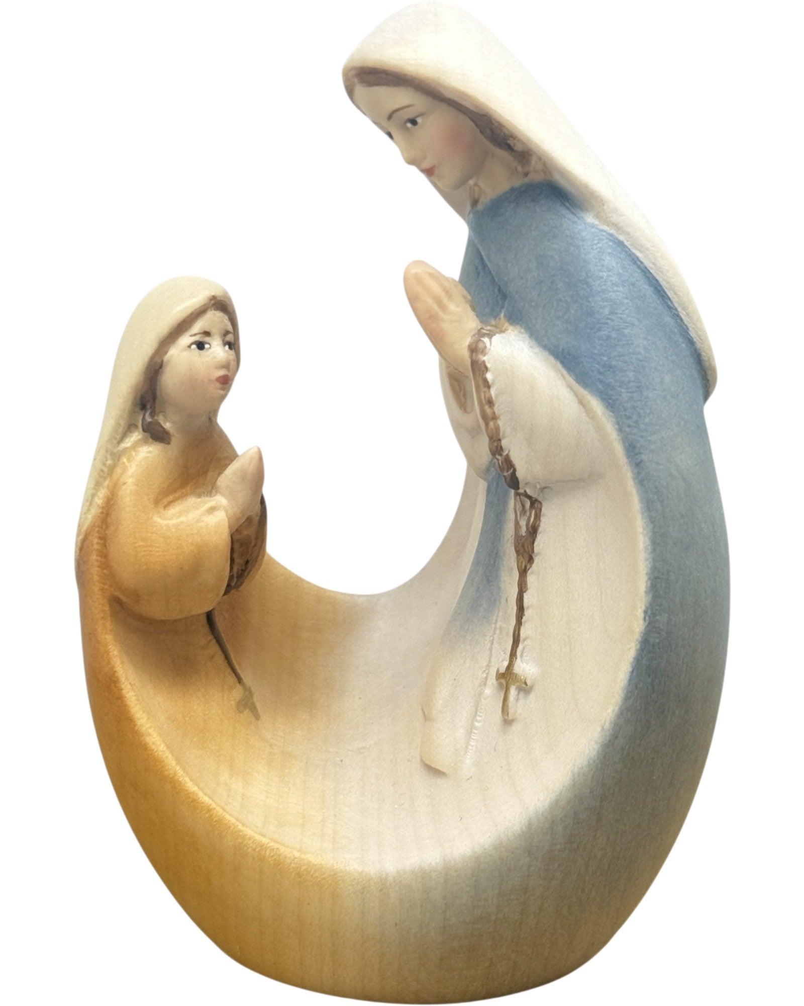 Madonna con Bernadette in stile moderno