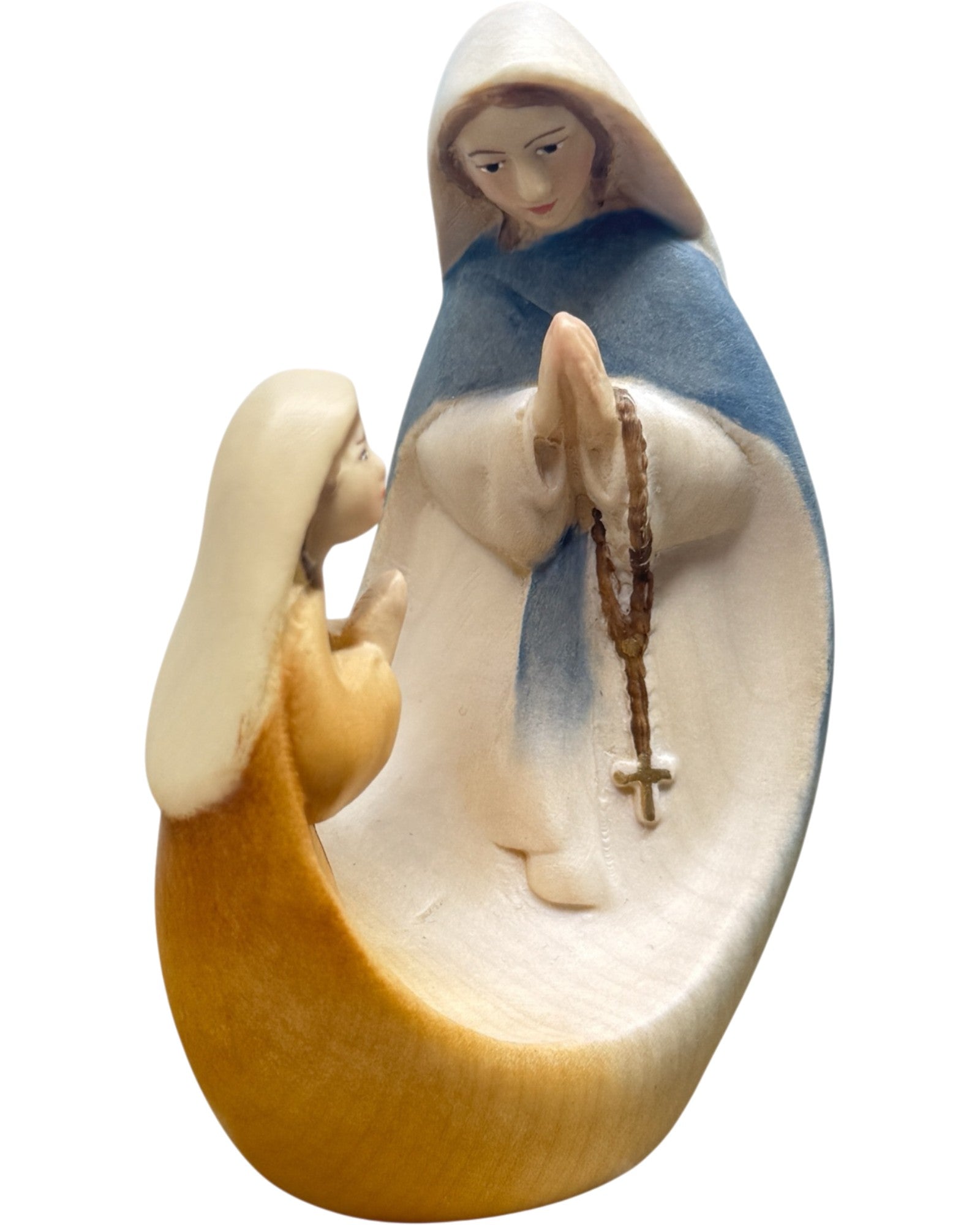 Madonna con Bernadette in stile moderno