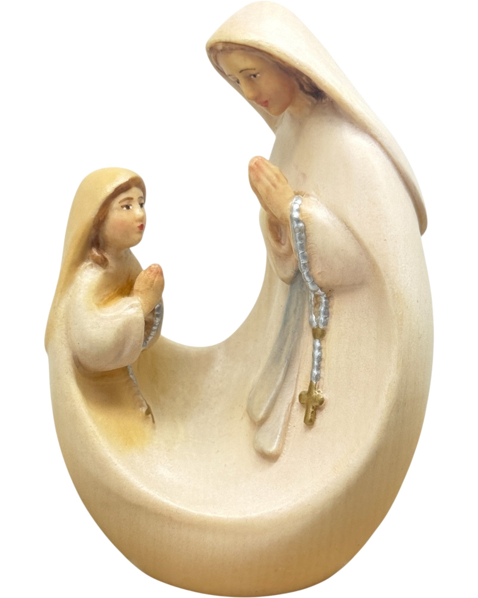 Madonna con Bernadette in stile moderno