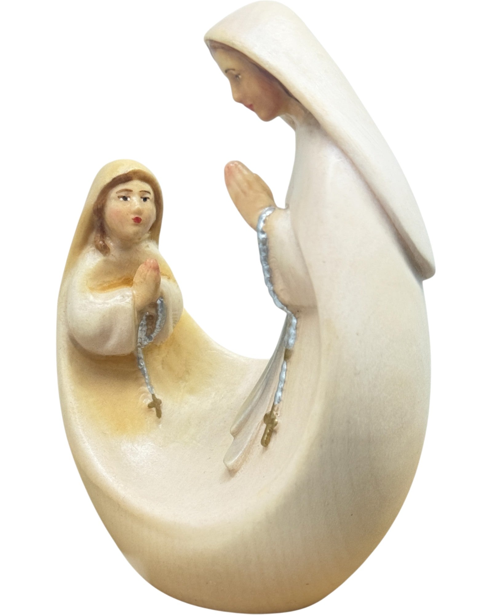 Madonna con Bernadette in stile moderno