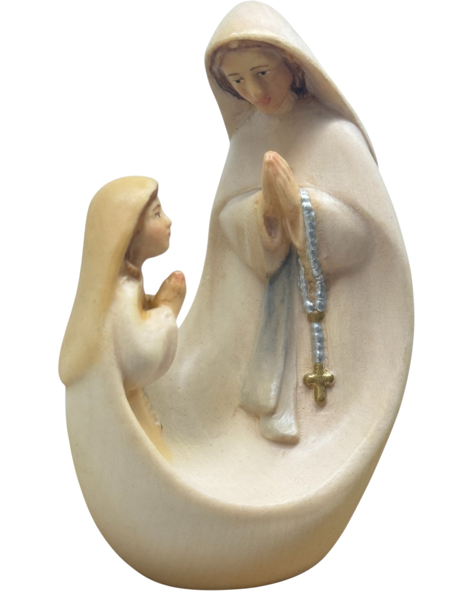 Madonna con Bernadette in stile moderno