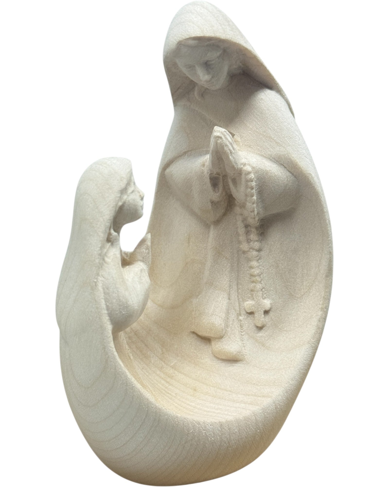 Madonna con Bernadette in stile moderno