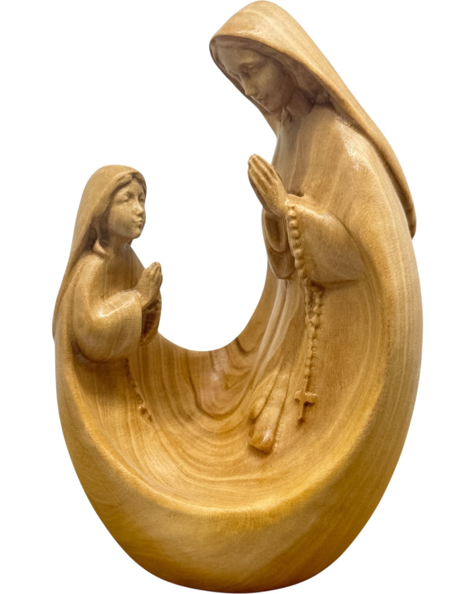 Madonna con Bernadette in stile moderno