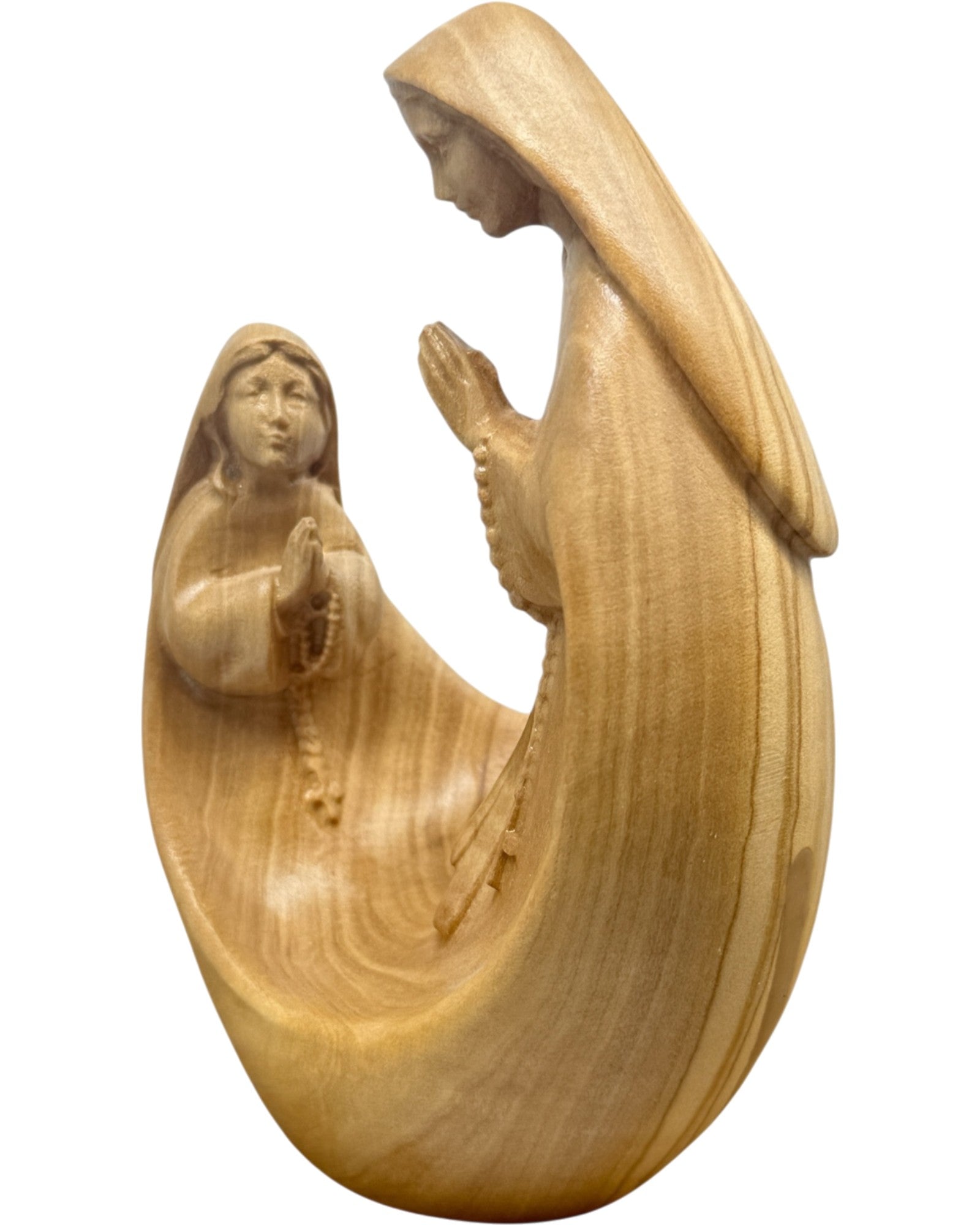 Madonna con Bernadette in stile moderno