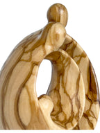 Nativité en bois de style moderne