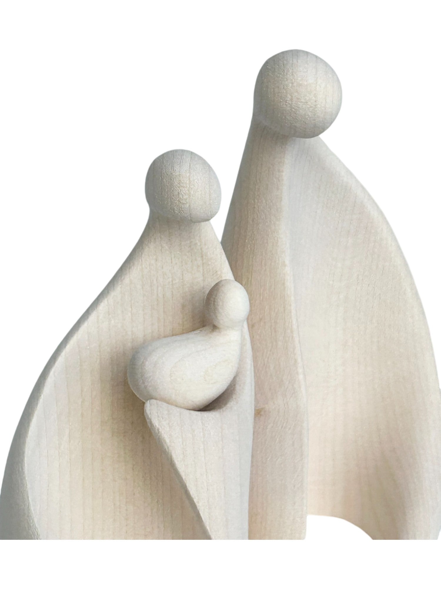 Crèche de la Sainte Famille en bois