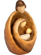 Nativité sculptée à la main