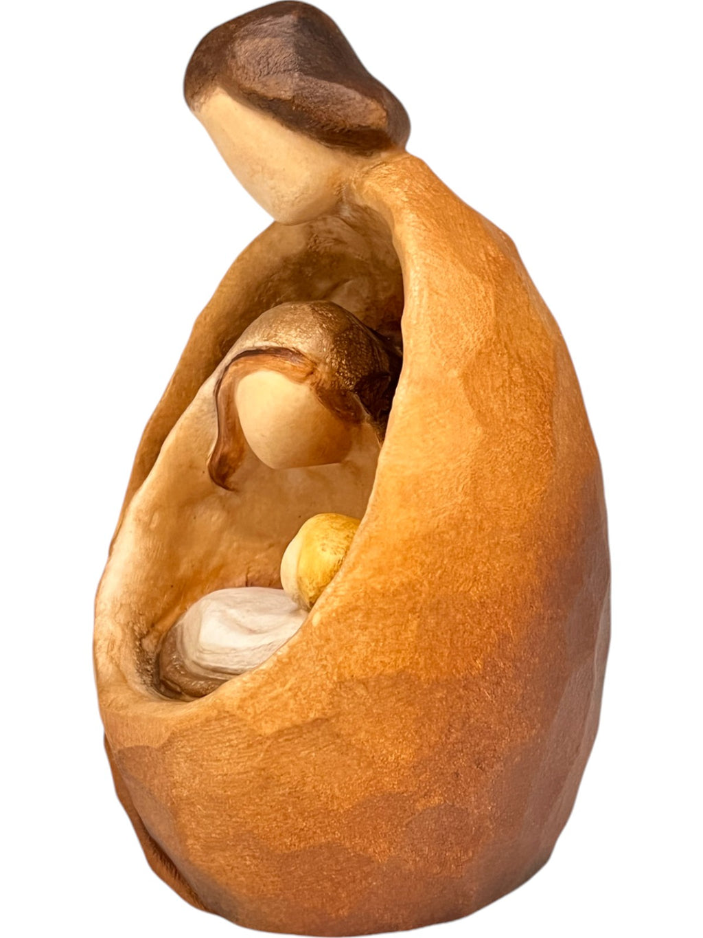 Nativité sculptée à la main