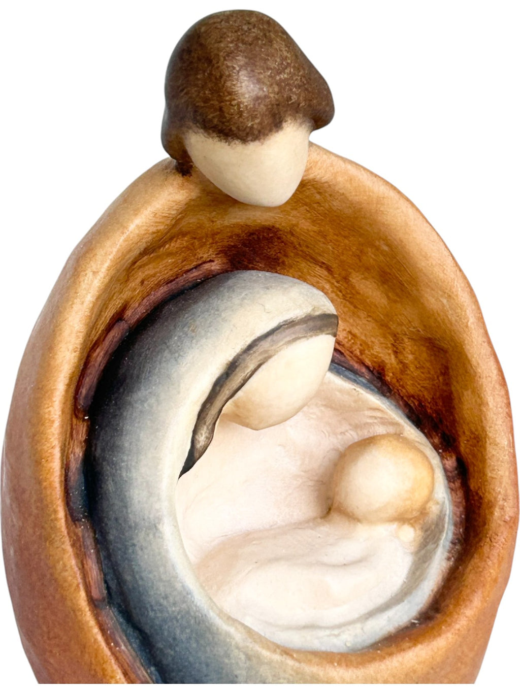 Nativité sculptée à la main