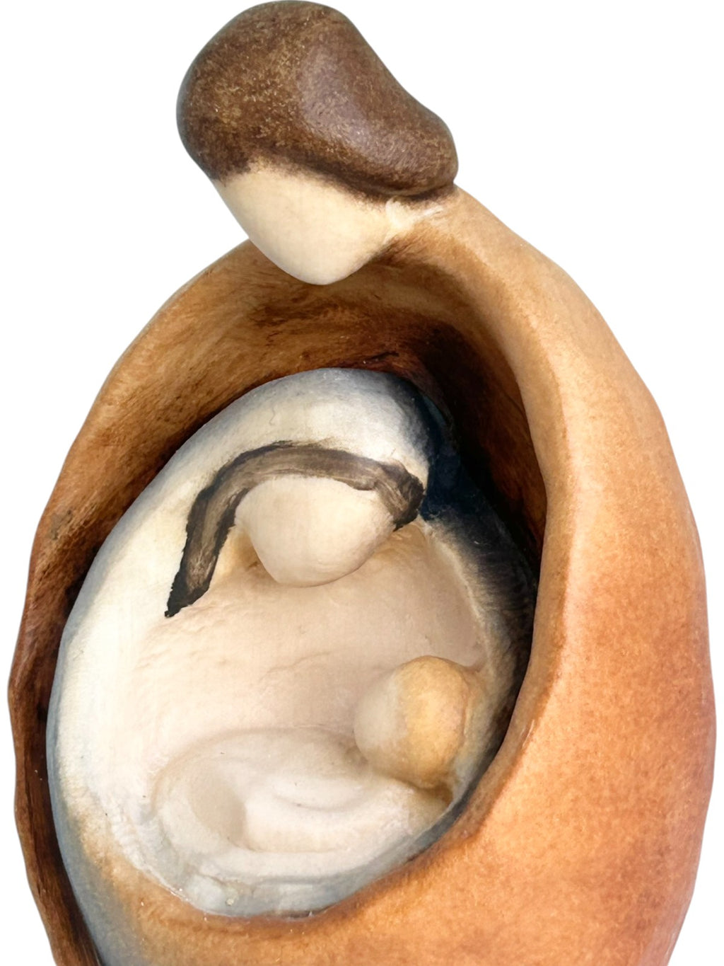 Nativité sculptée à la main