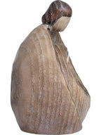 Nativité sculptée à la main
