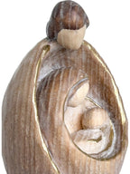 Nativité sculptée à la main