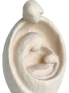 Nativité sculptée à la main