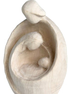 Nativité sculptée à la main