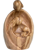 Nativité sculptée à la main