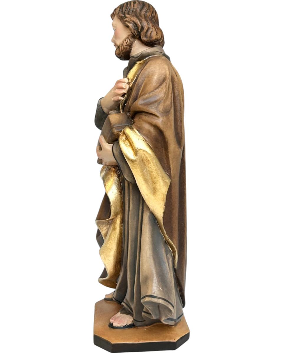 St. Joseph ouvrier avec rabot en bois