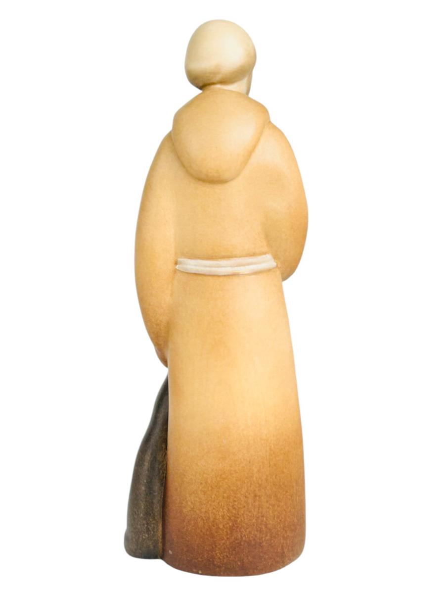 Saint François en bois de style moderne
