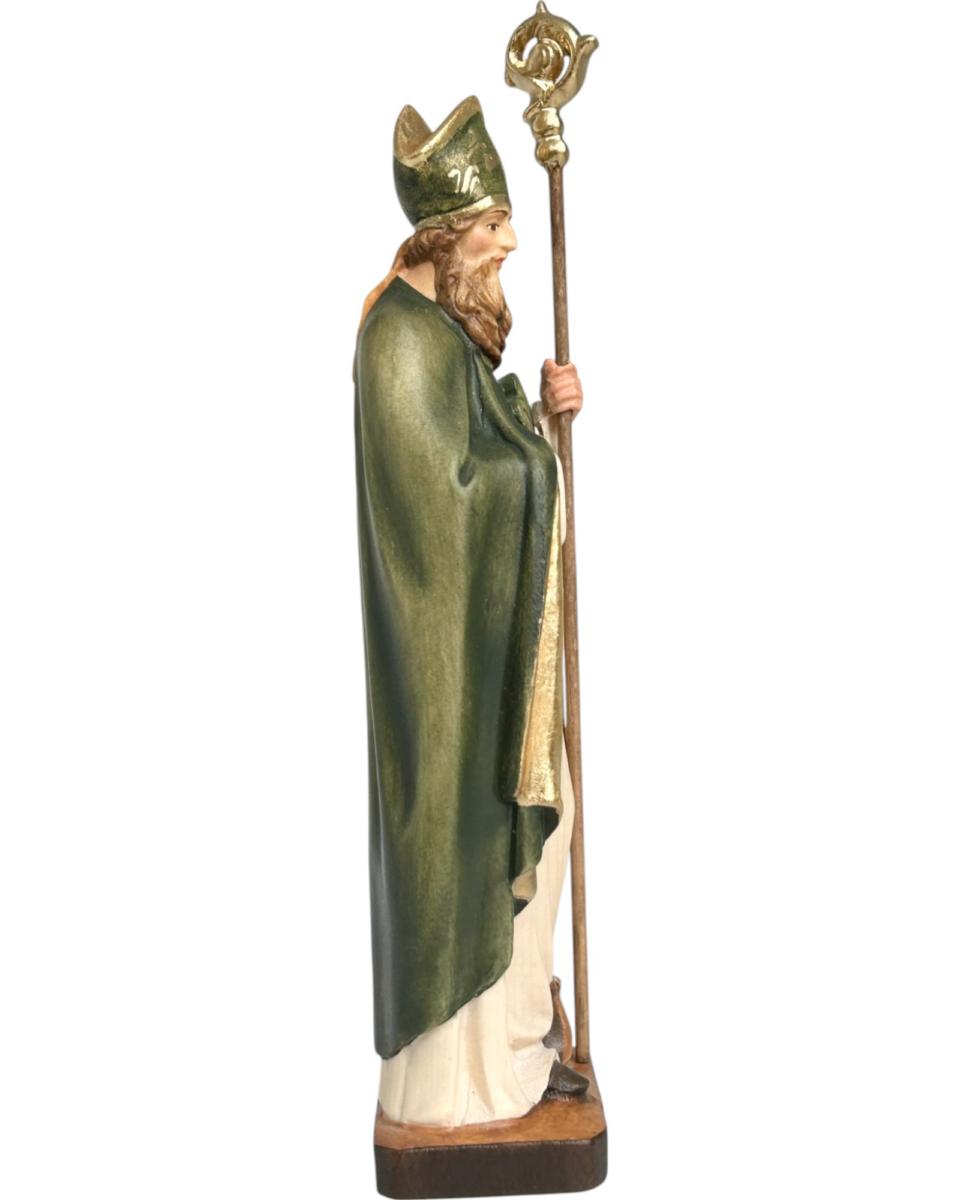 Saint Patrick sculpté en bois