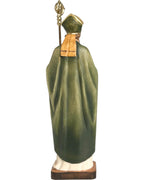 Saint Patrick sculpté en bois