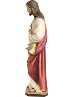 Sacré-Cœur de Jésus sculpté en bois