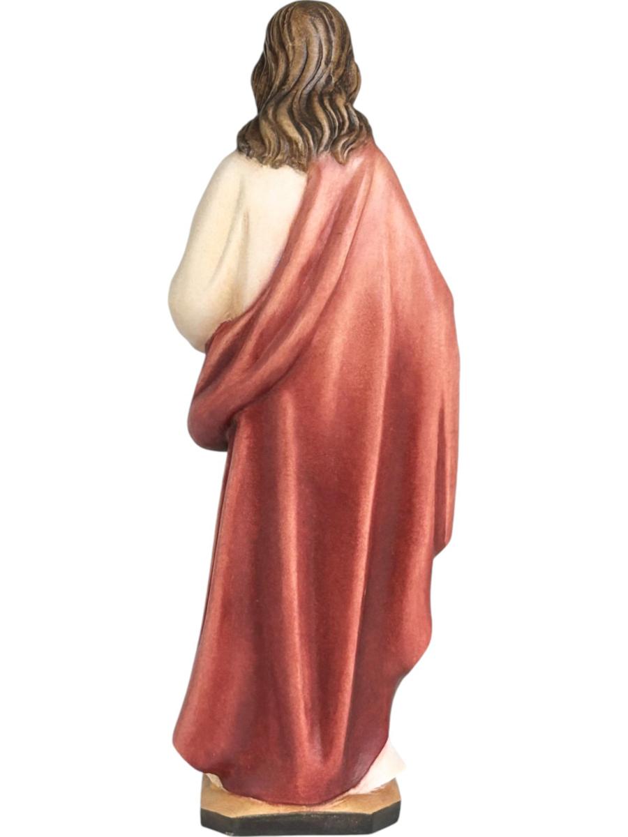 Sacré-Cœur de Jésus sculpté en bois