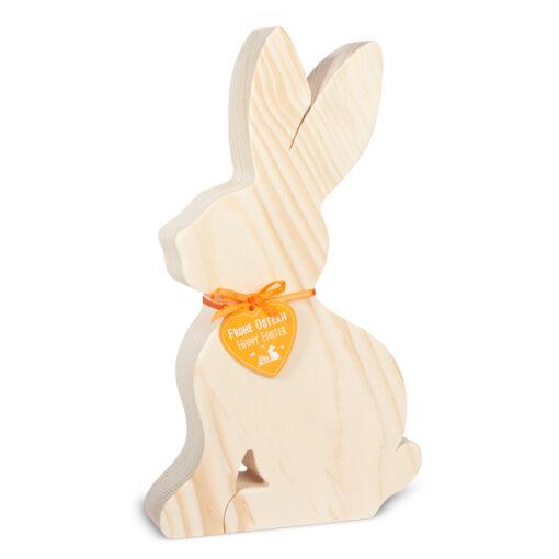 Papa lapin en bois