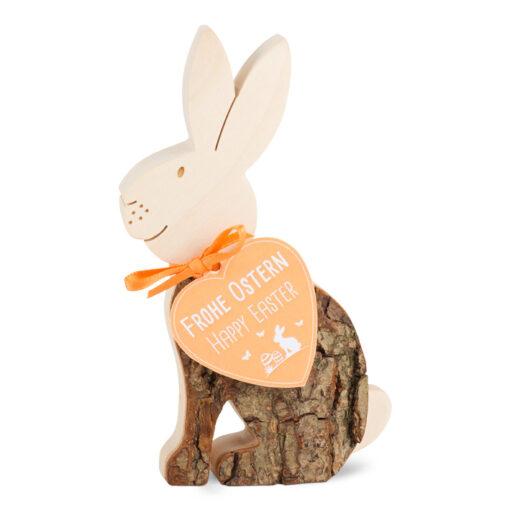 Lapin de Pâques en pin