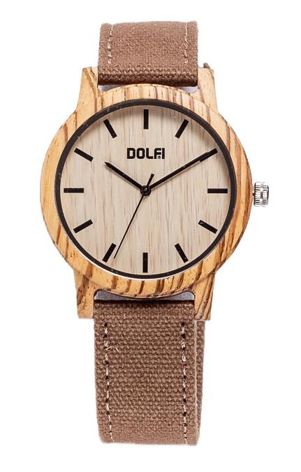 Horloge en tissu et olivier