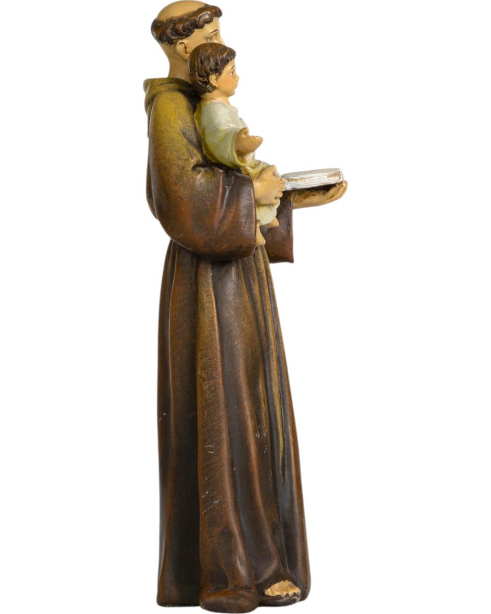 Saint Antoine de Padoue en pâte de bois