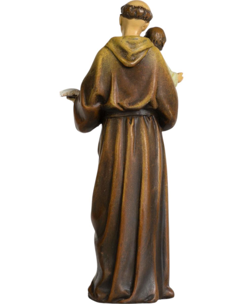 Saint Antoine de Padoue en pâte de bois