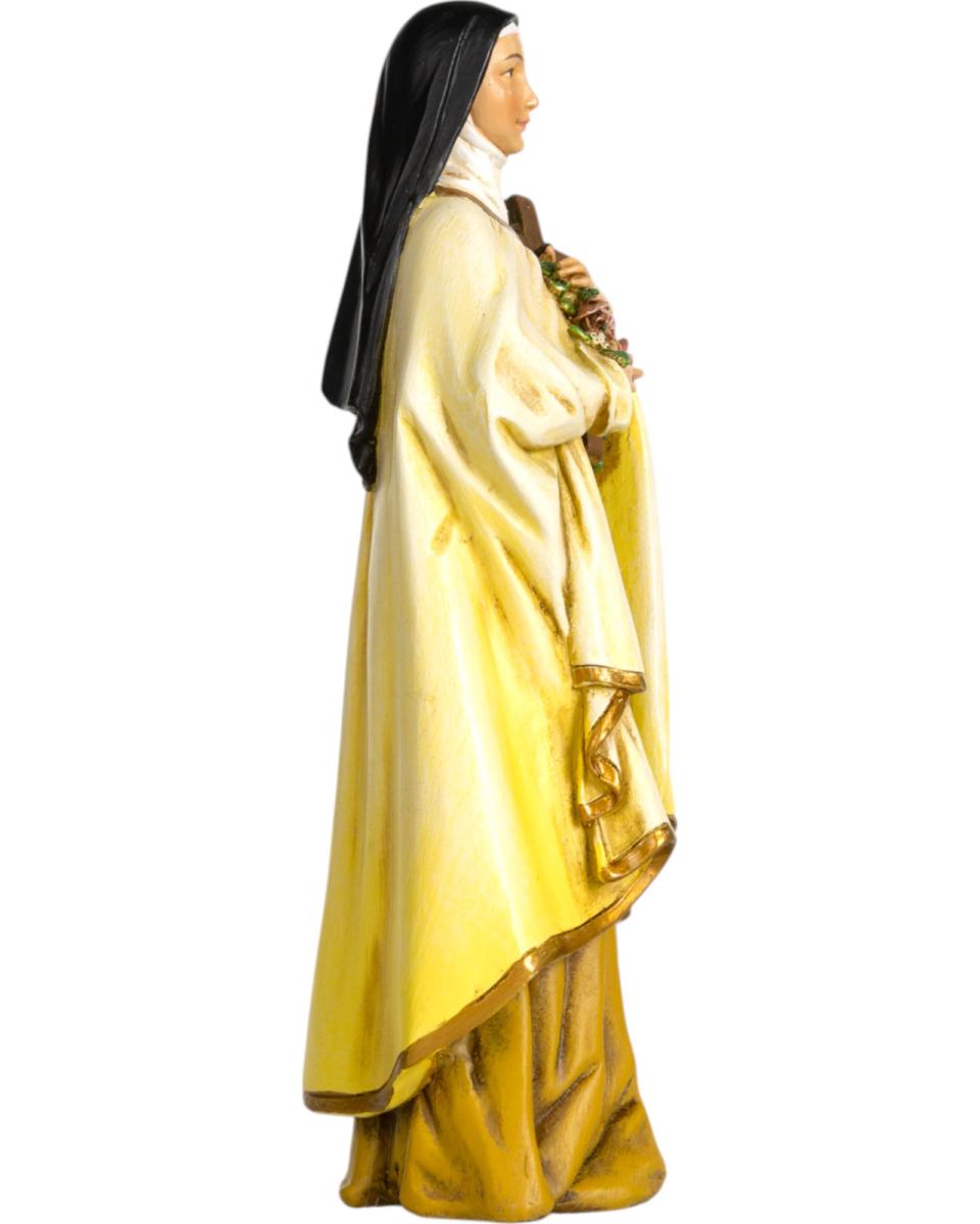 Sainte Thérèse de Lisieux en bois sculpté