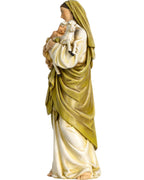Mary with Child and Sheep wood paste