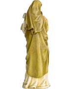Mary with Child and Sheep wood paste