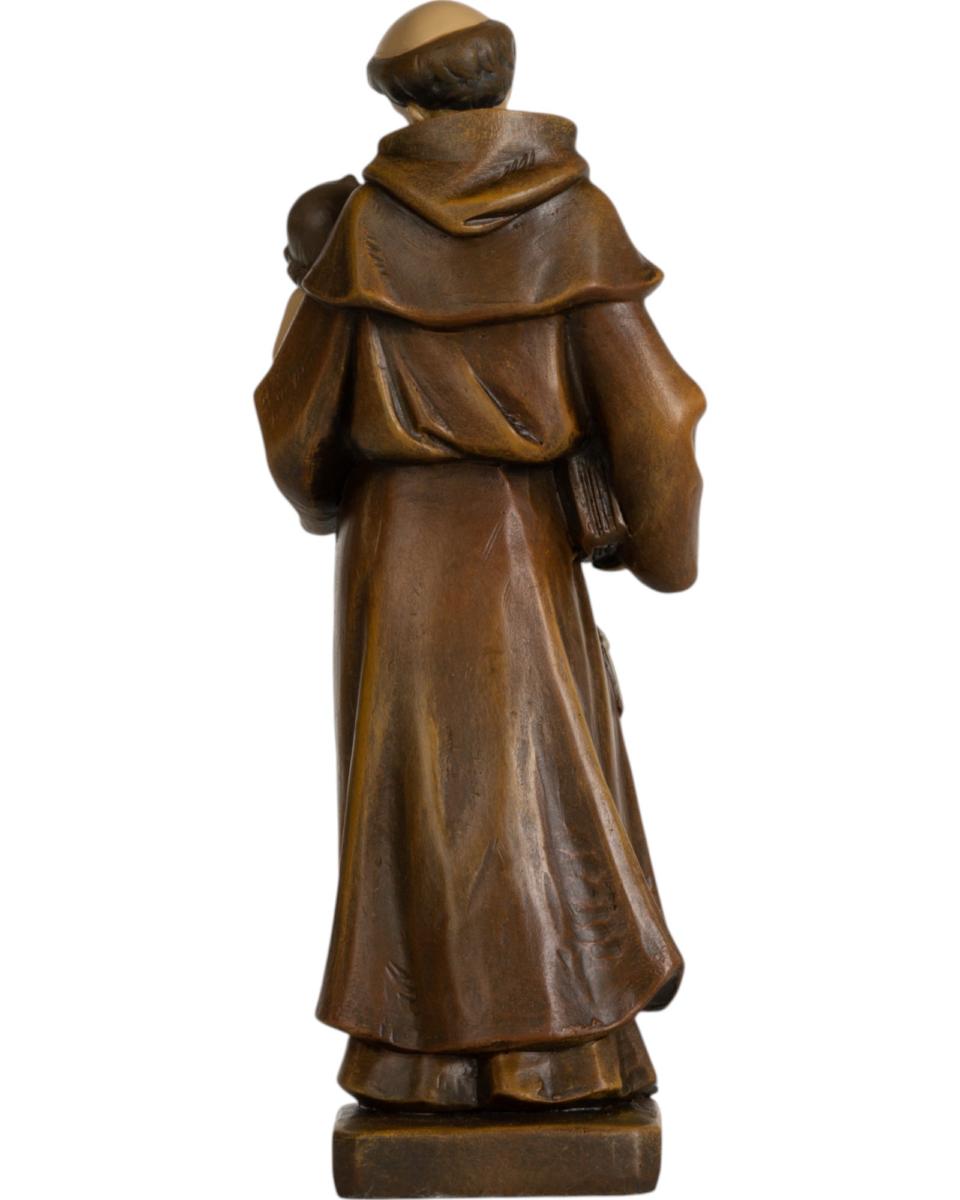Saint Antoine de Padoue en résine de bois