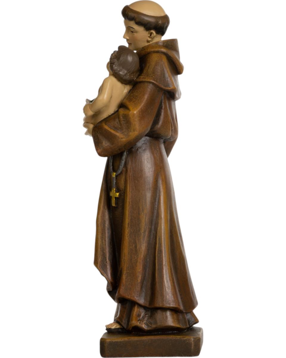 Saint Antoine de Padoue en résine de bois