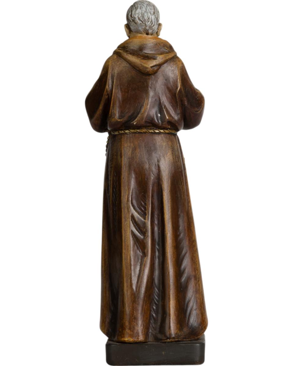 Padre Pio de Pietrelcina en pulpe de bois