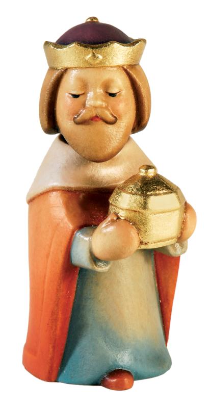 Balthasar Kniender König aus Holz