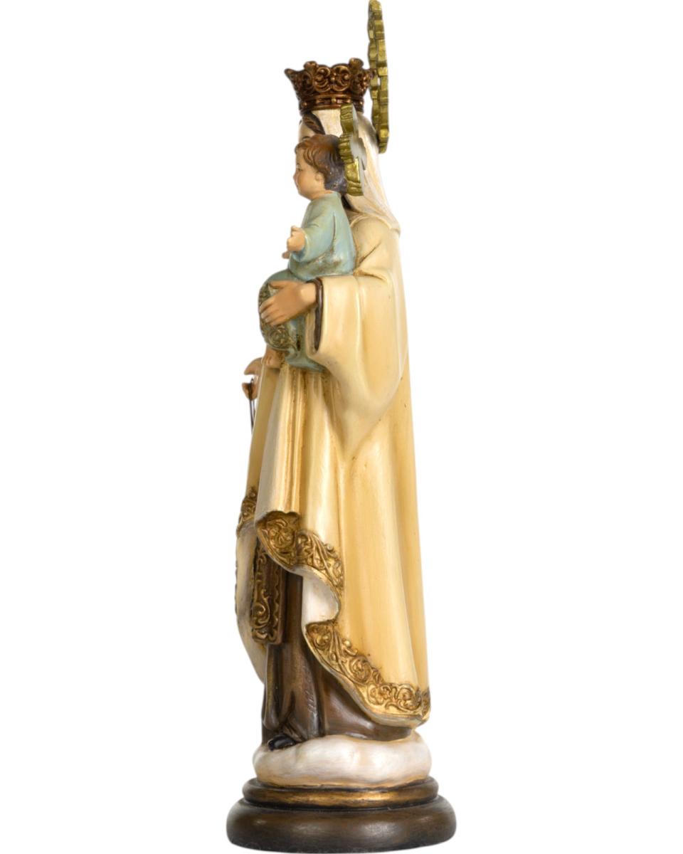 Madonna del Carmine en bois