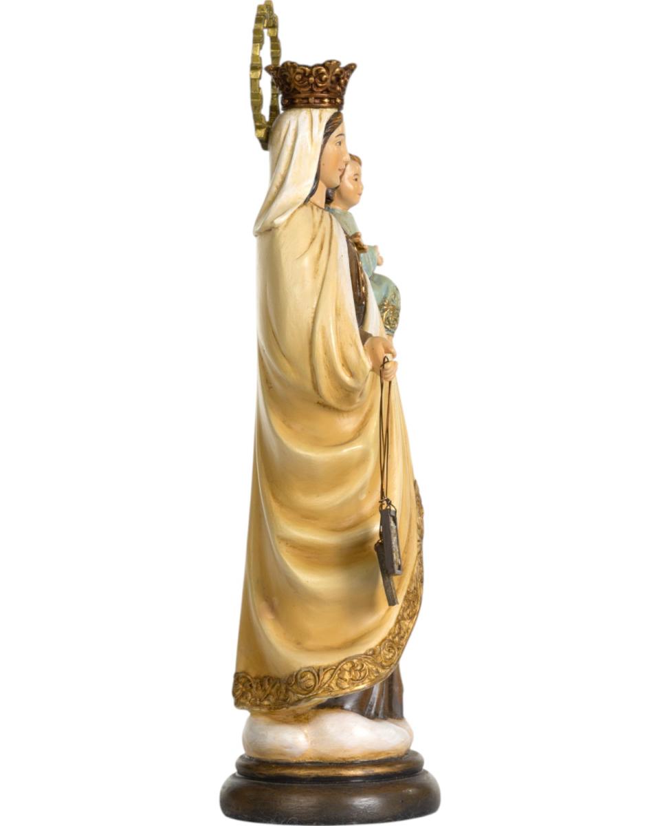 Madonna del Carmine en bois
