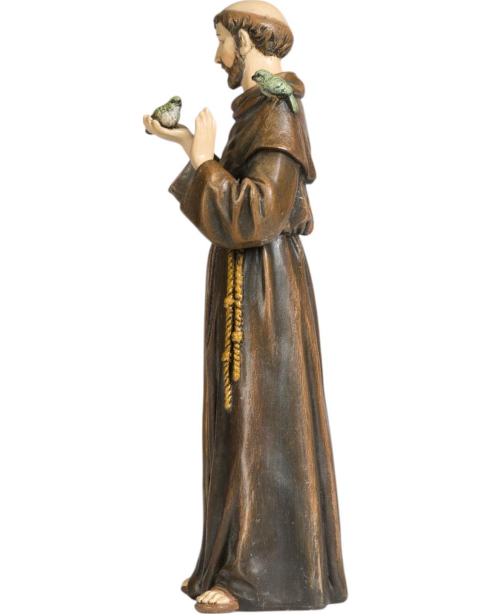 Saint François d'Assise en pâte à papier