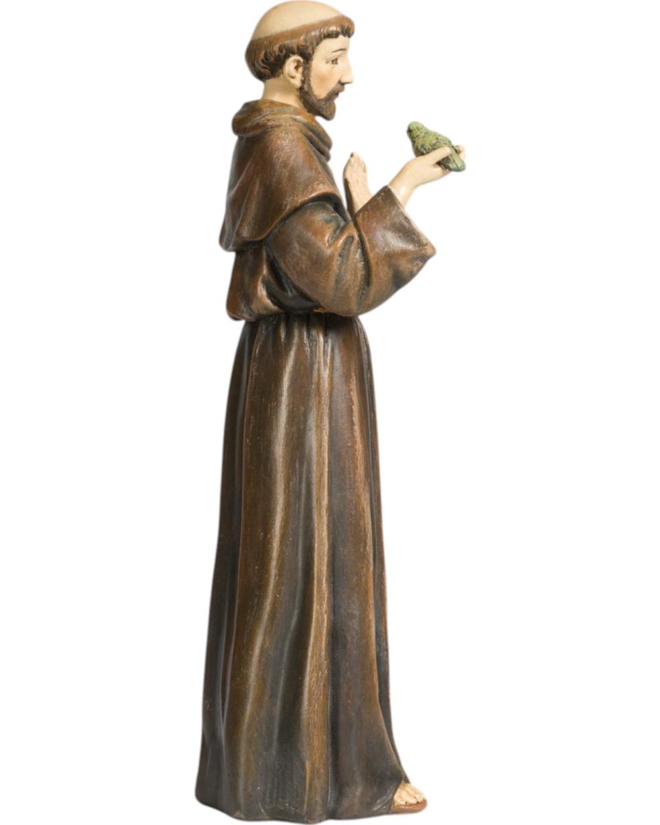 Saint François d'Assise en pâte à papier
